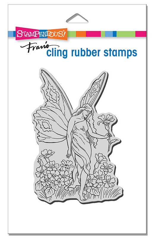 Fairy Tiptoe - Cling Stamp
