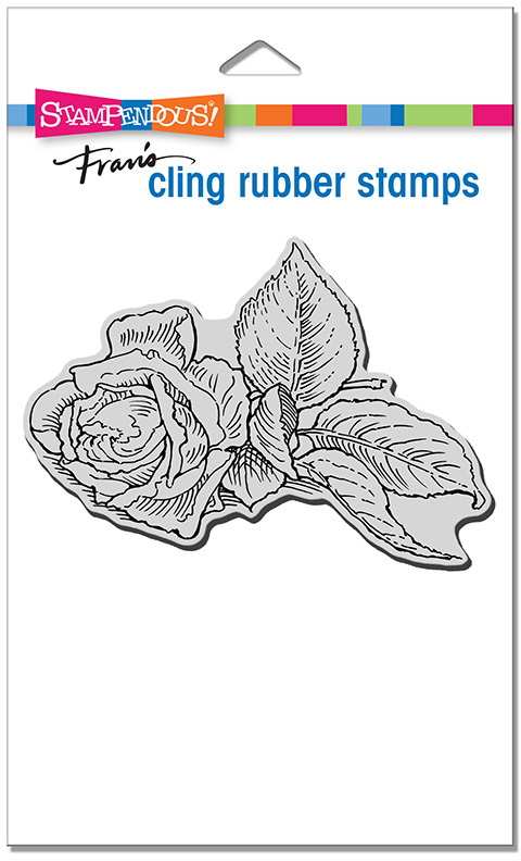 Rose Clipping - Cling Stamp