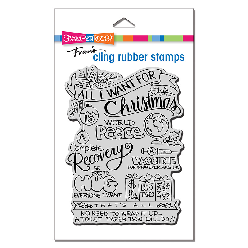 All For Christmas - Cling Stamp