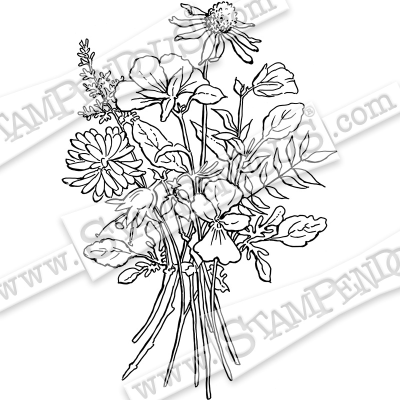 Wild Bunch - Cling Stamp