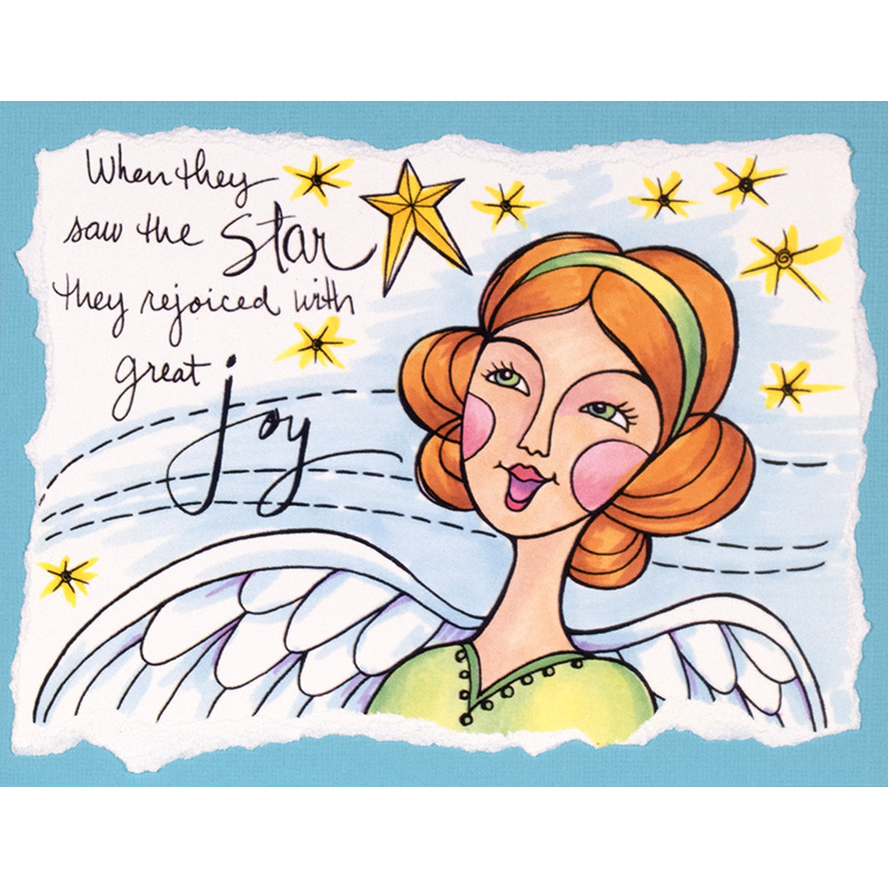 Star Angel - Cling Stamp