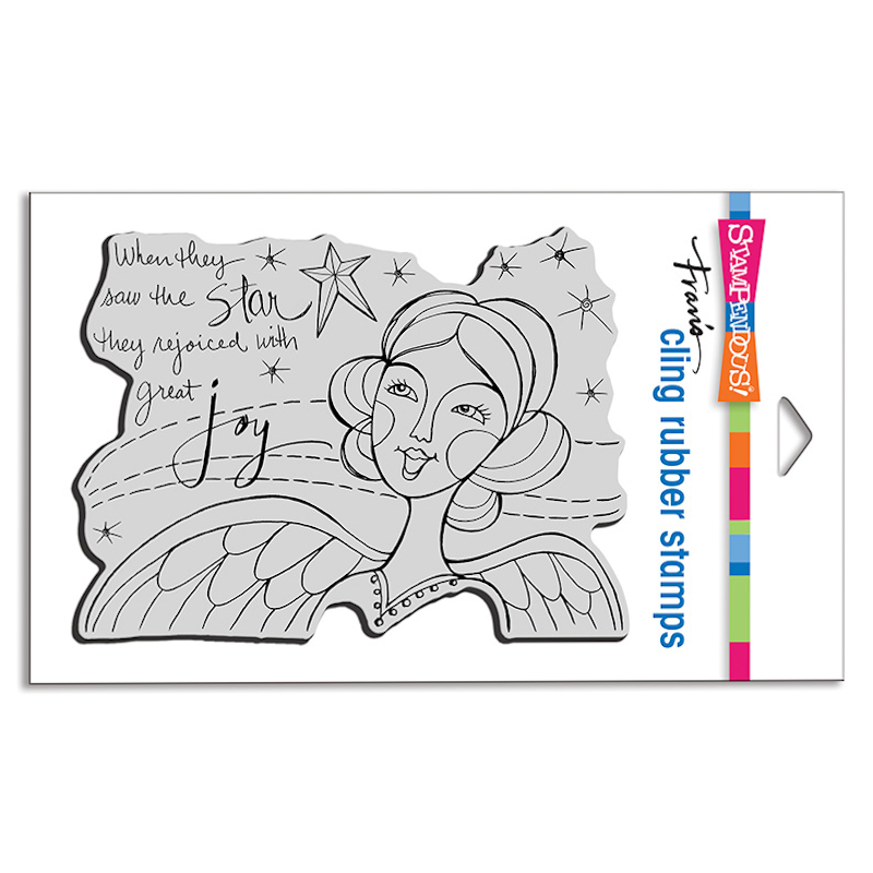Star Angel - Cling Stamp