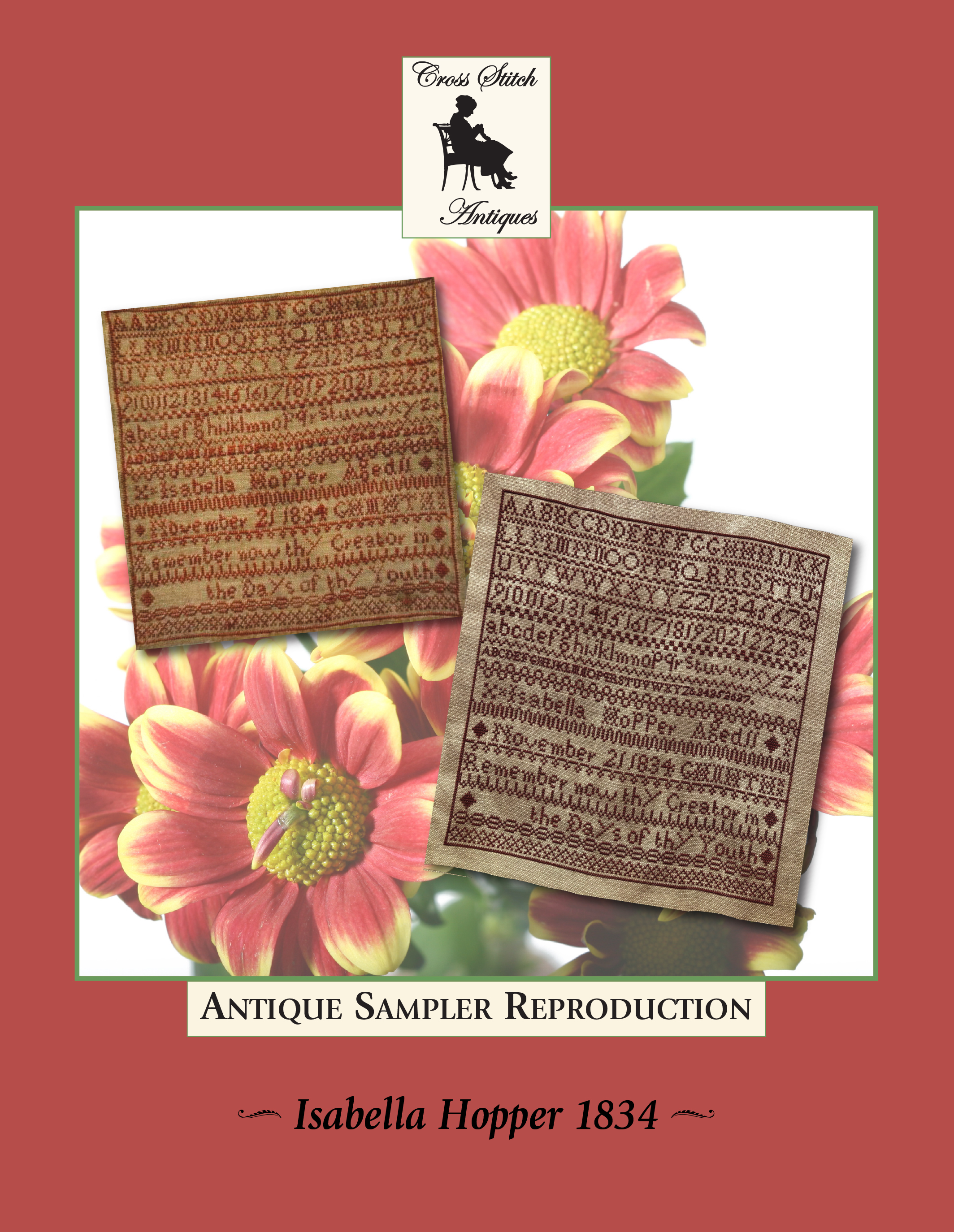 Isabella Hopper 1834 - Cross Stitch Pattern