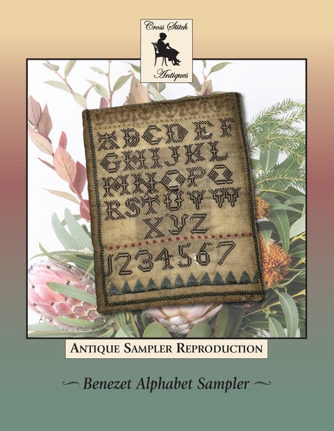 Benezet Alphabet Irish Sampler - Cross Stitch Pattern 