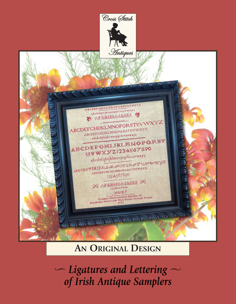 Ligatures and Lettering of Irish Antique - Cross Stitch