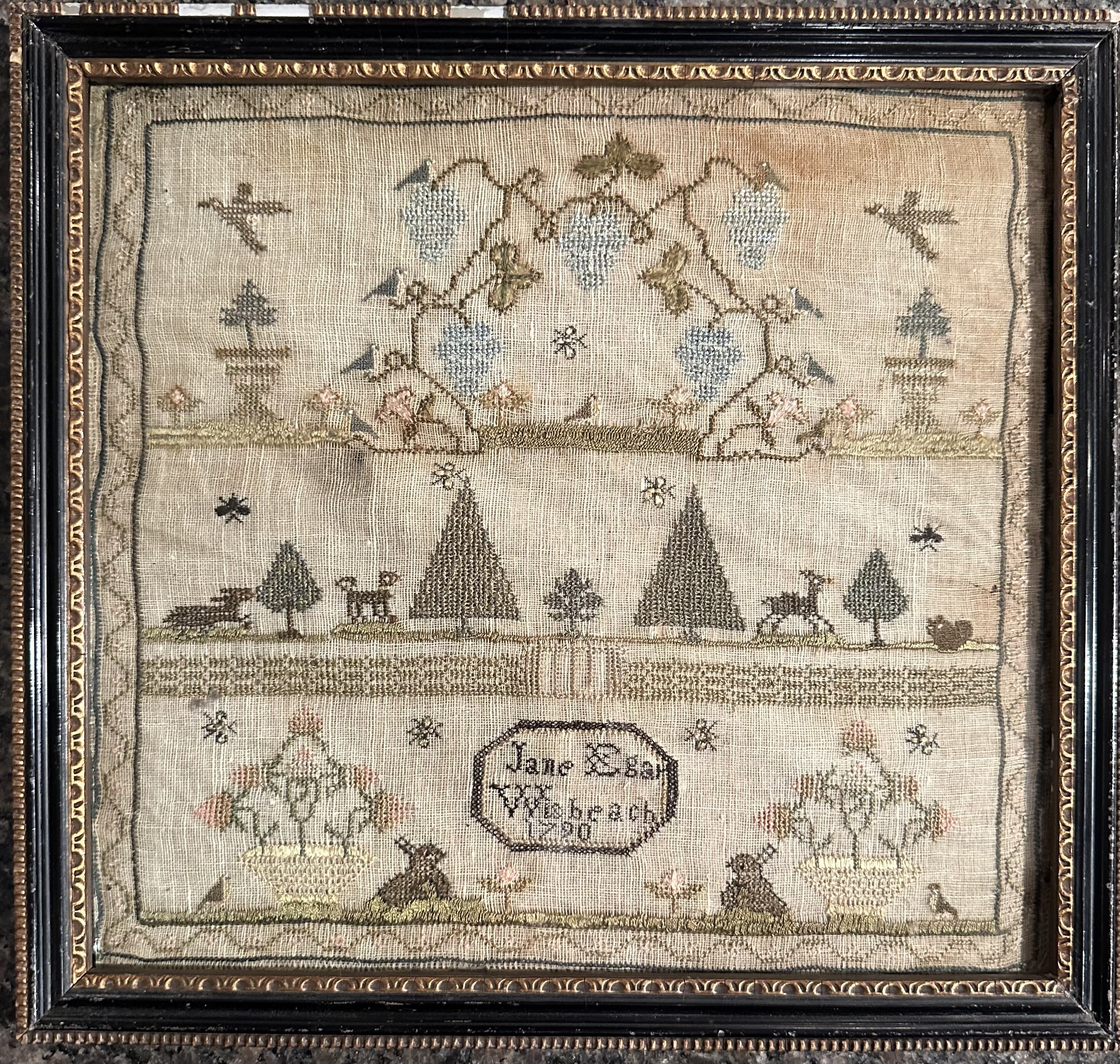 Jane Egar 1790 - Cross Stitch Pattern