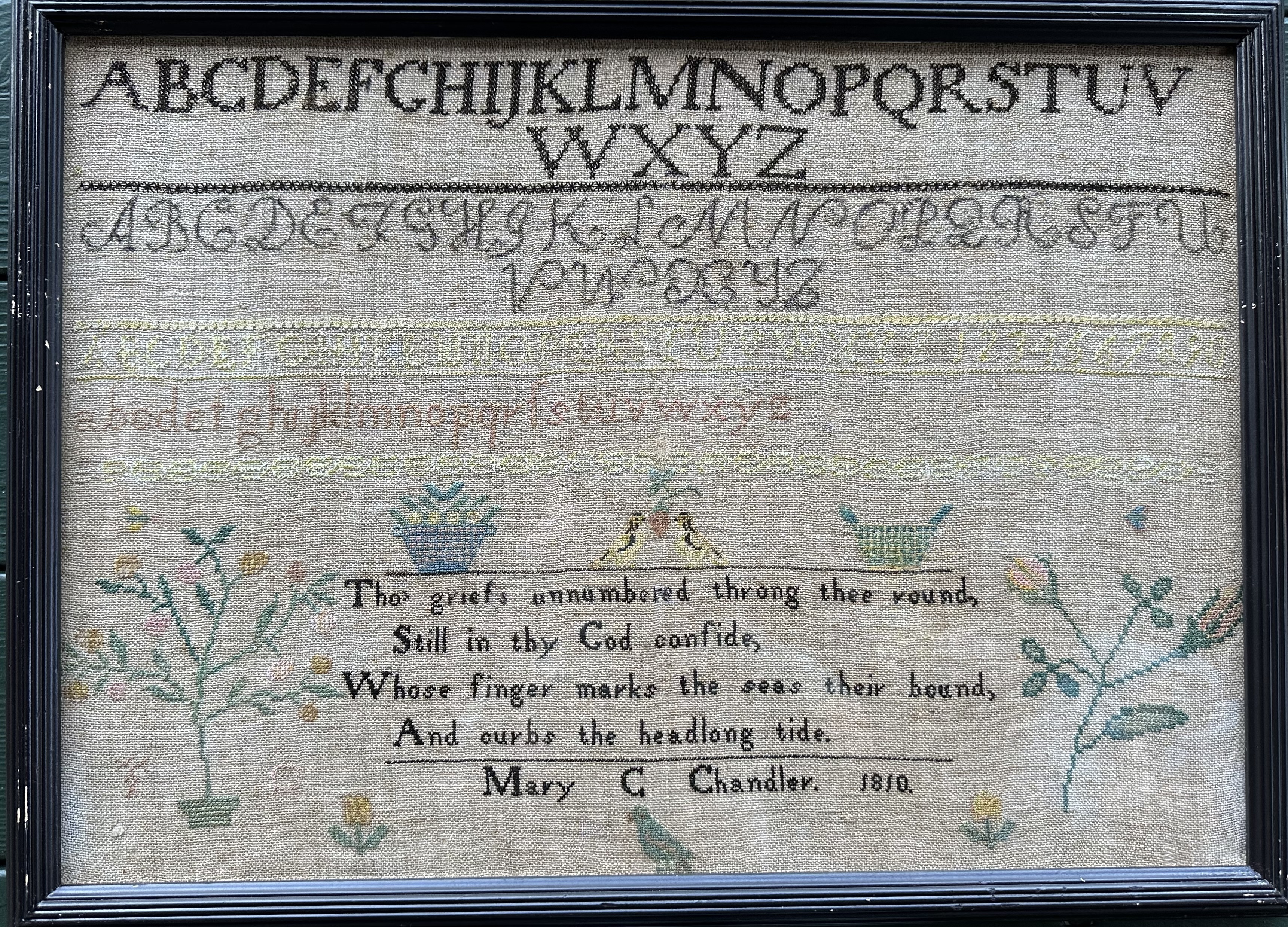 Mary C Chandler Sister Samplers - Cross Stitch Pattern