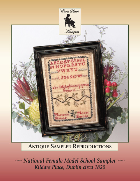 National Female Model School Sampler - Cross Stitch Pattern