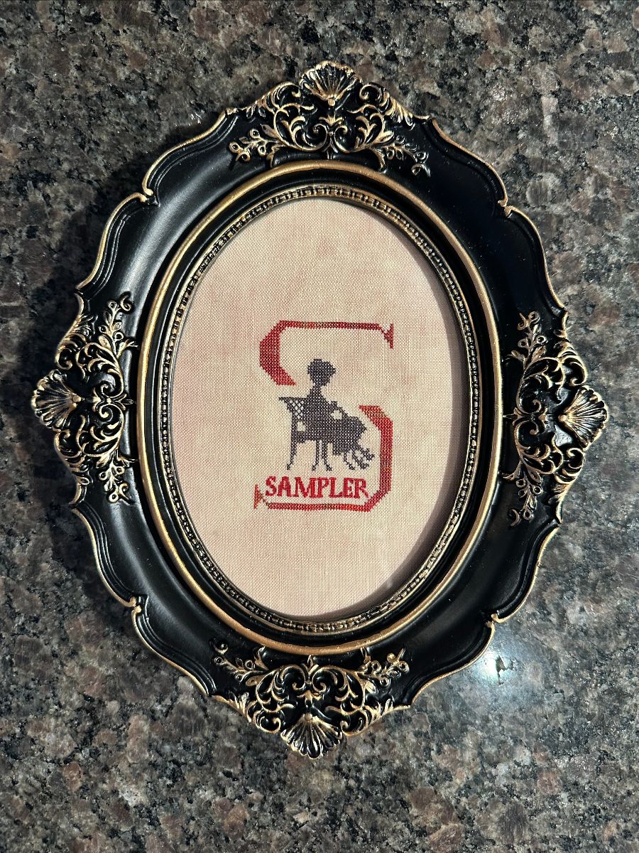 S is for Sampler Stitcher - Cross Stitch Pattern