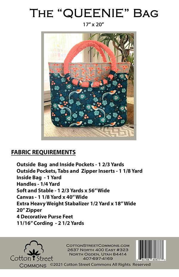 The Queenie Bag - Quilt Pattern