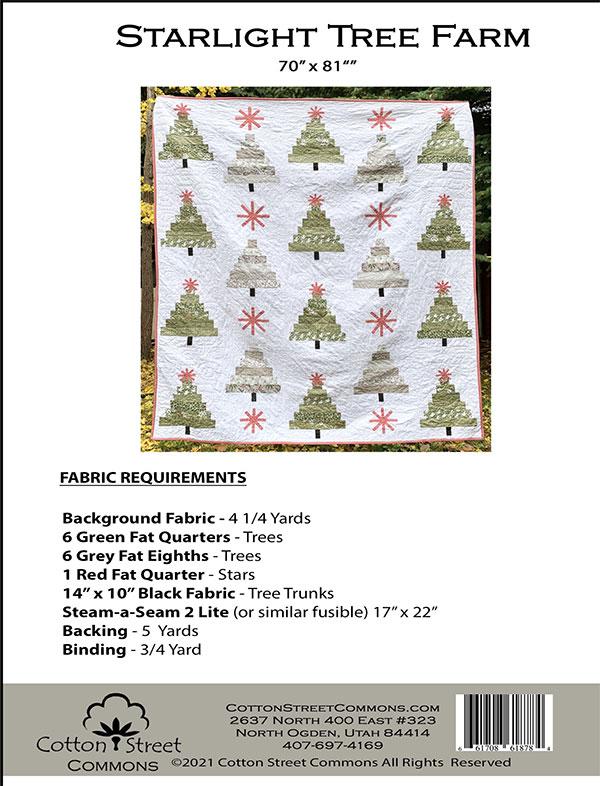 Starlight Tree Farm - Quilt Pattern