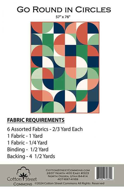 Go Round in Circles - Quilt Pattern
