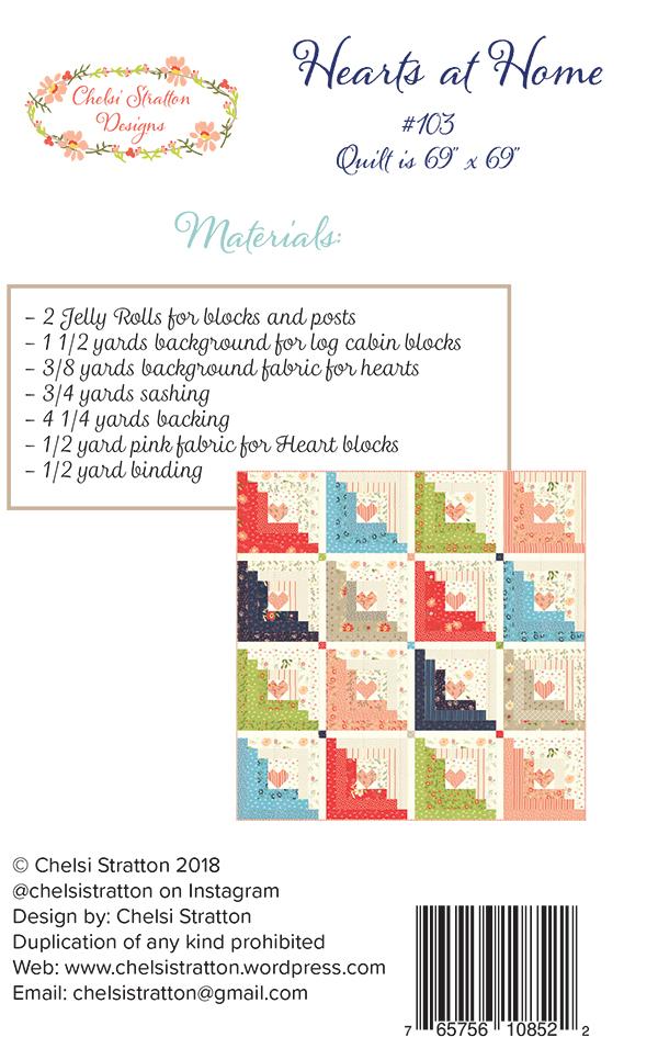 Hearts At Home - Quilt Pattern