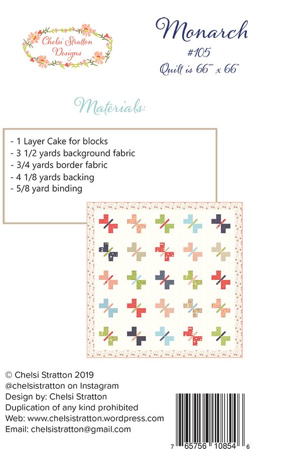 Monarch - Quilt Pattern