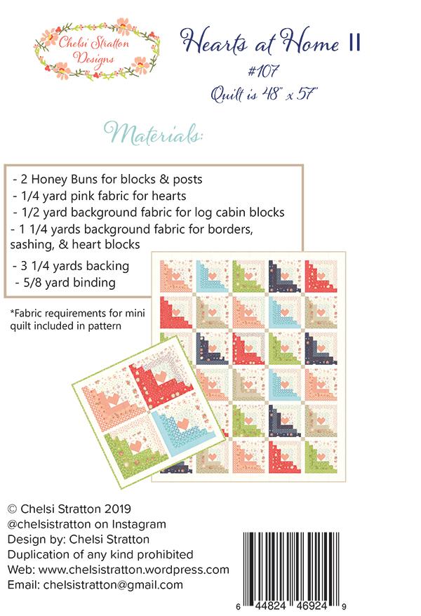 Hearts At Home II - Quilt Pattern