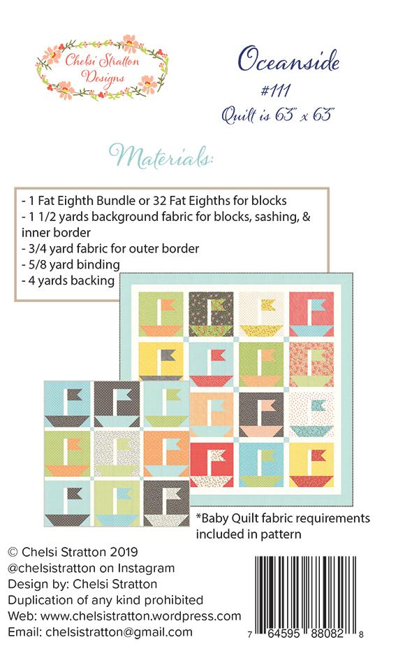 Oceanside - Quilt Pattern