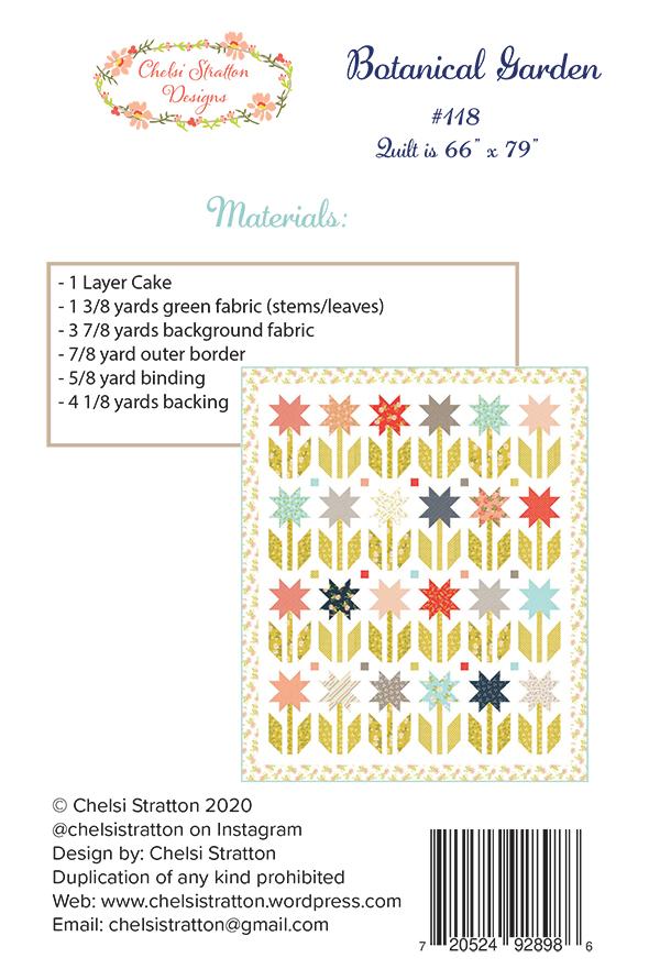 Botanical Garden - Quilt Pattern