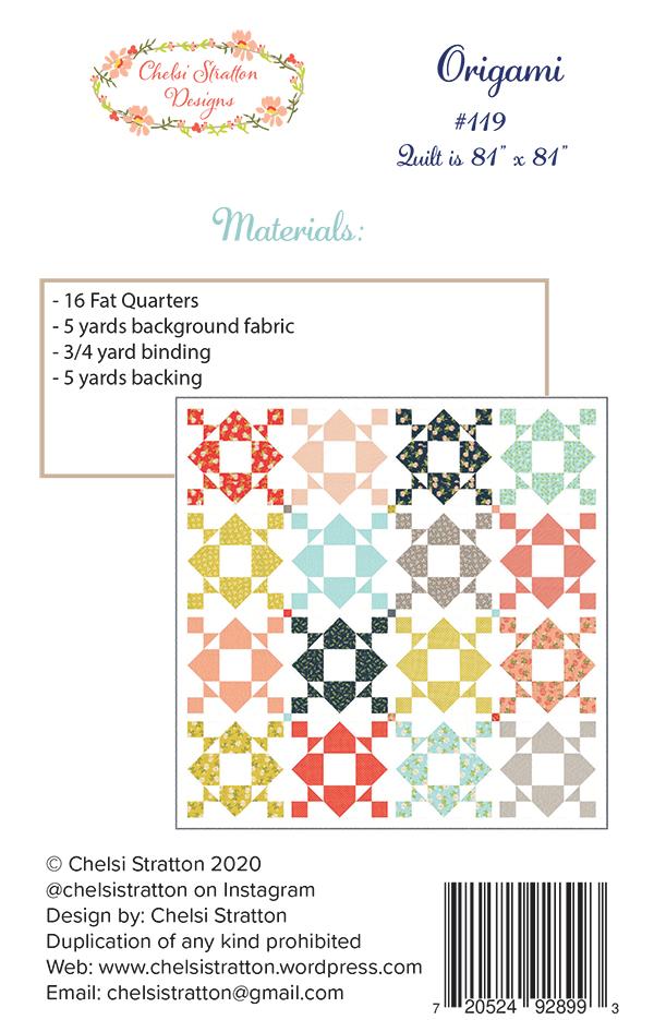 Origami - Quilt Pattern