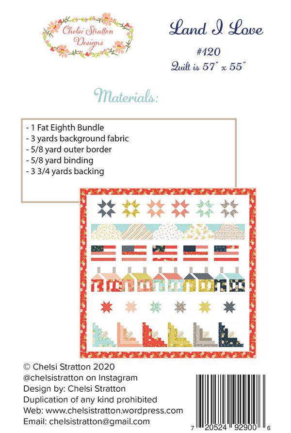 Land I Love - Quilt Pattern