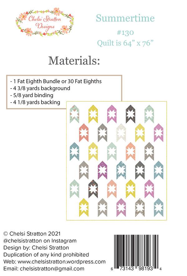 Summertime - Quilt Pattern