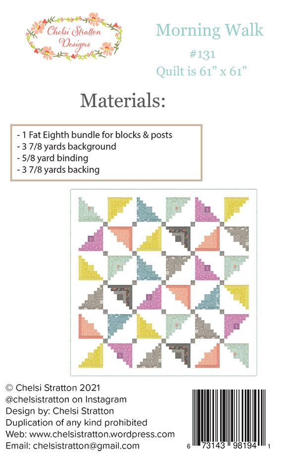 Morning Walk - Quilt Pattern