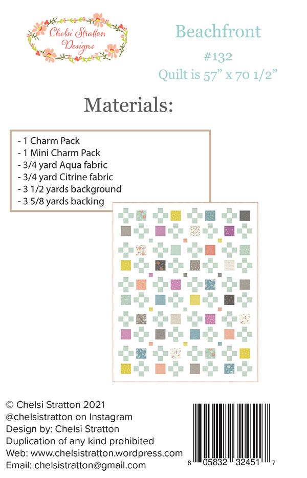 Beachfront - Quilt Pattern