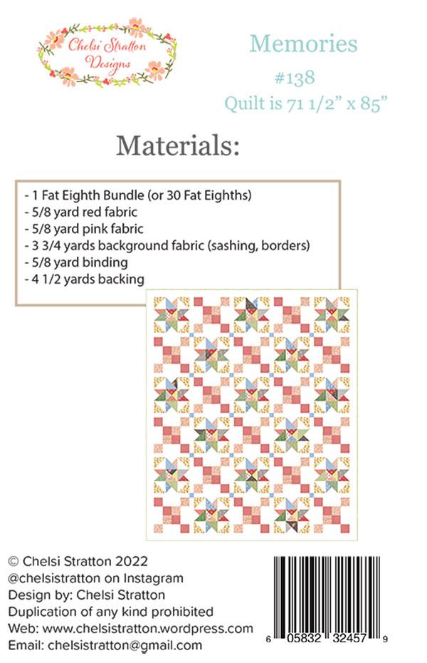 Memories - Quilt Pattern