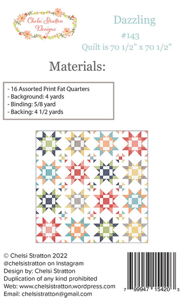 Dazzling - Quilt Pattern