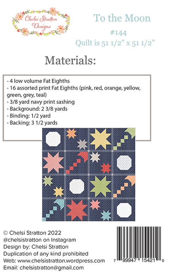 To the Moon - Quilt Pattern