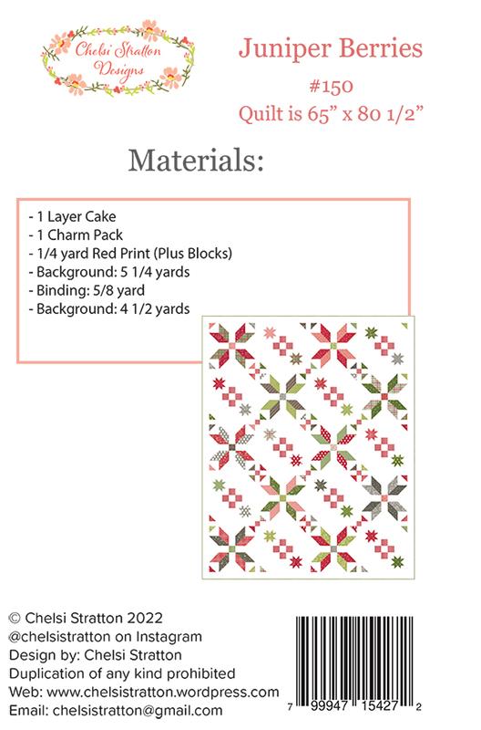 Juniper Berries - Quilt Pattern