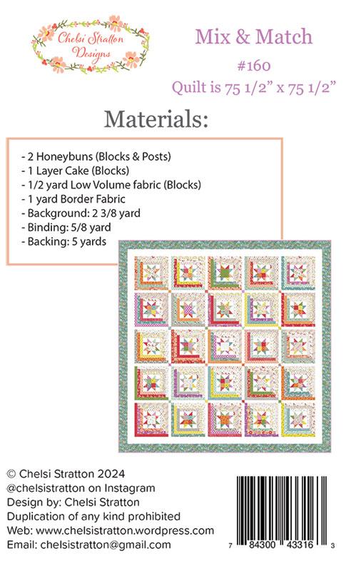 Mix & Match - Quilt Pattern