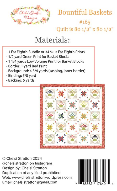 Bountiful Baskets - Quilt Pattern