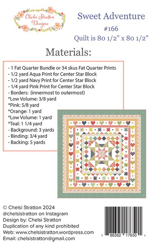 Sweet Adventure - Quilt Pattern