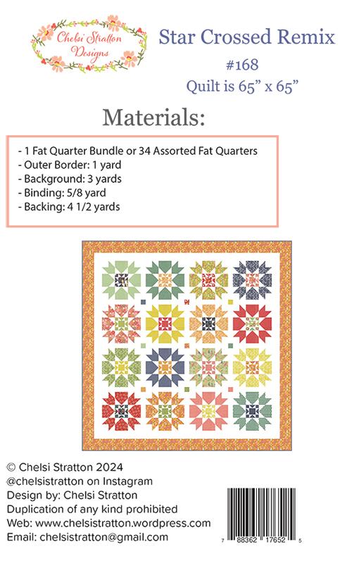 Star Crossed Remix - Quilt Pattern