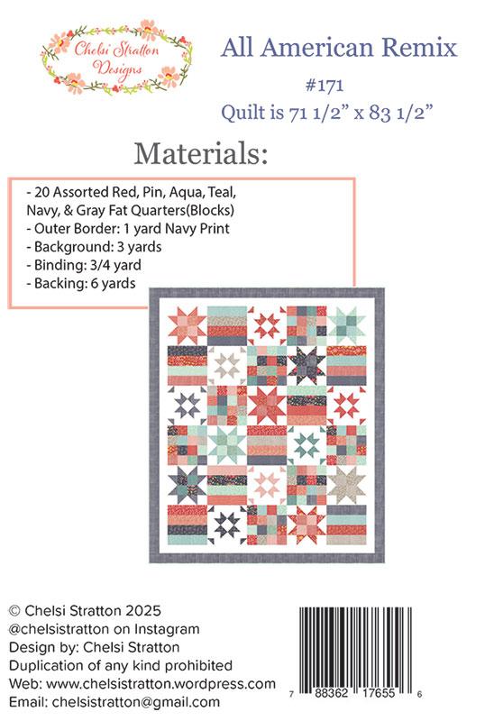 All American Remix - Quilt Pattern