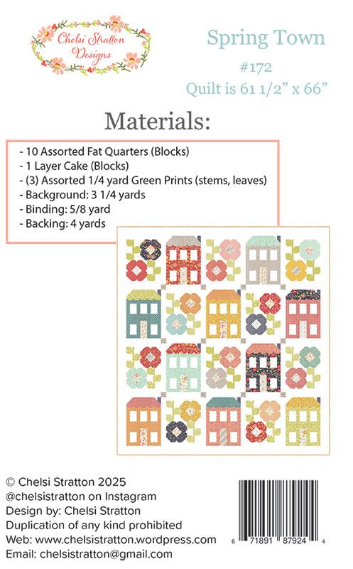 Spring Town - Quilt Pattern