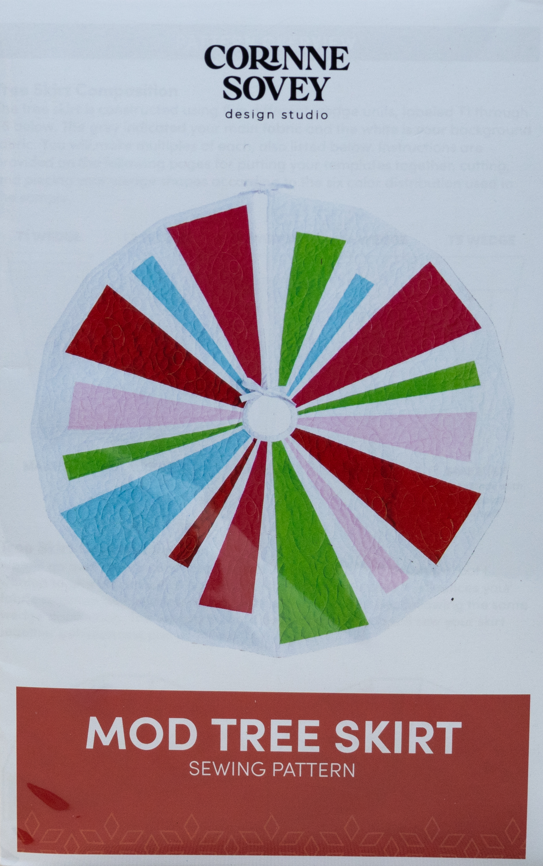 Mod Tree Skirt - Quilt Pattern