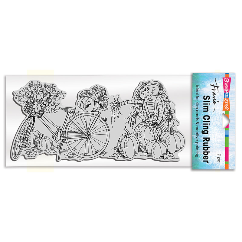 Slim Harvest Ride - Cling Stamp