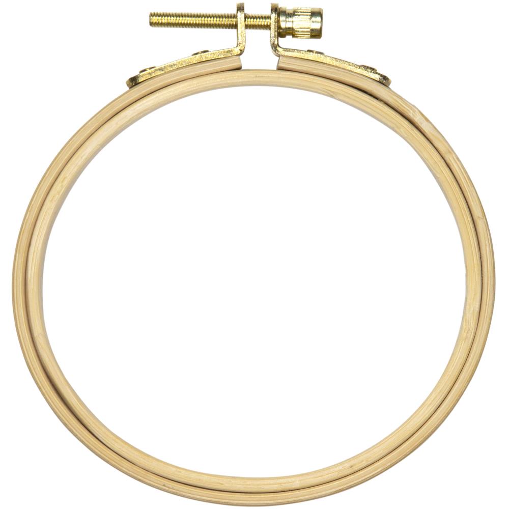 Natural Wood Embroidery Hoop - 4"