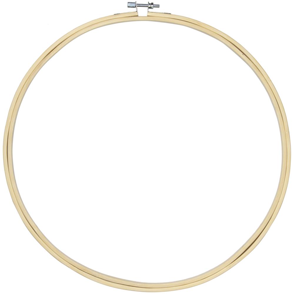 Natural Wood Embroidery Hoop - 12"