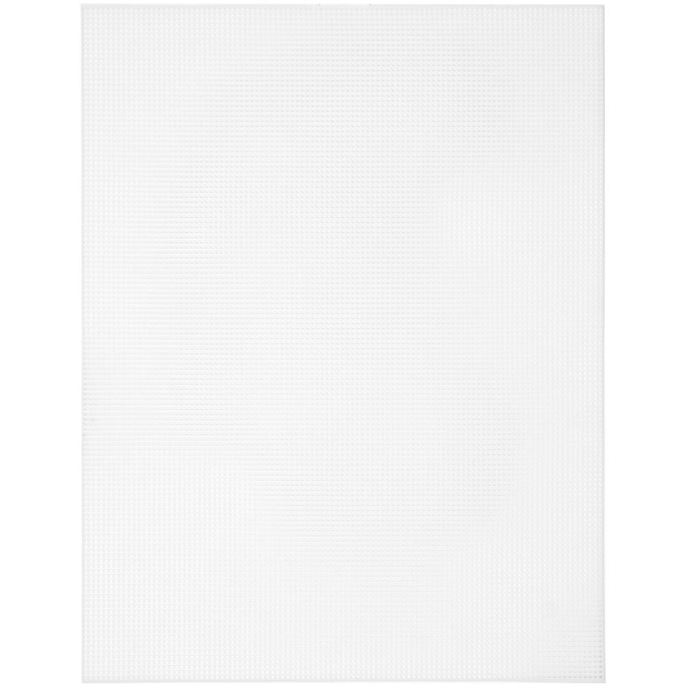 10 Count White Plastic Canvas 10.5x13.5