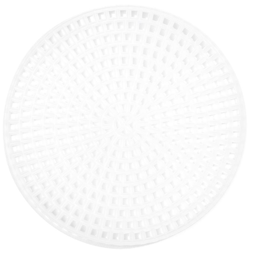 7 Count Clear Circle Plastic Canvas 3 inch 10pcs