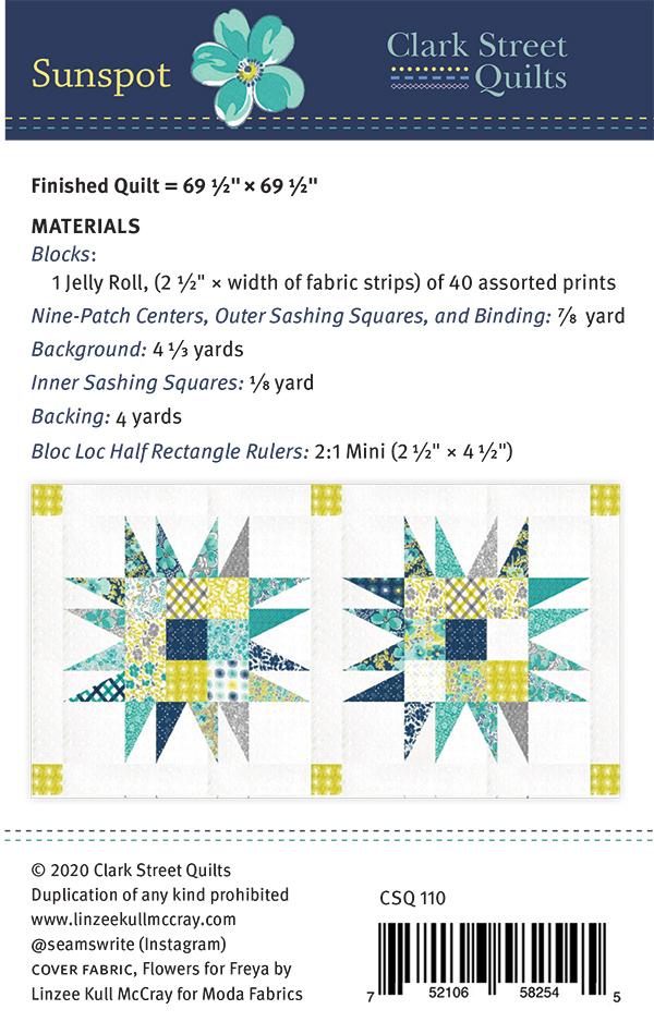 Sunspot - Quilt Pattern