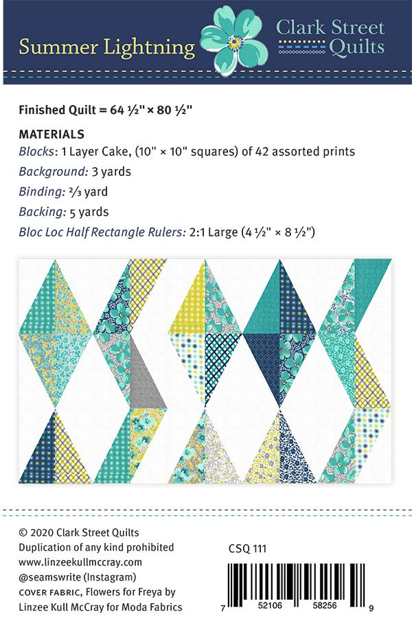 Summer Lightning - Quilt Pattern