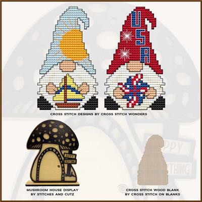 Summer N' Patriotic - Cross Stitch Pattern