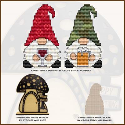 Beer N' Wine - Cross Stitch Pattern