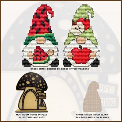 Apple N' Watermelon - Cross Stitch Pattern