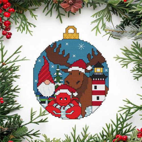 The Gang's All Here - Christmas Ornament Pattern