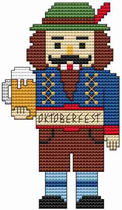 Nutcracker Series Oktoberfest - Christmas Cross Stitch