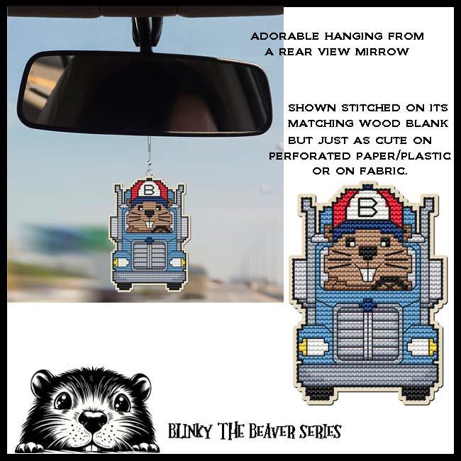 Big Rig Blinky - Cross Stitch Pattern